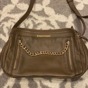 B makowsky cross body purse
